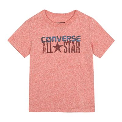Converse Boys' red 'All Star' print t-shirt